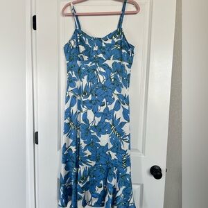 CAbi Botanical Sundress Dress